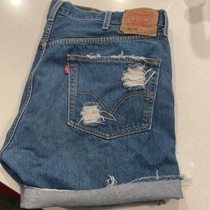 Levi’s 501 vintage cut offs. Sz 16